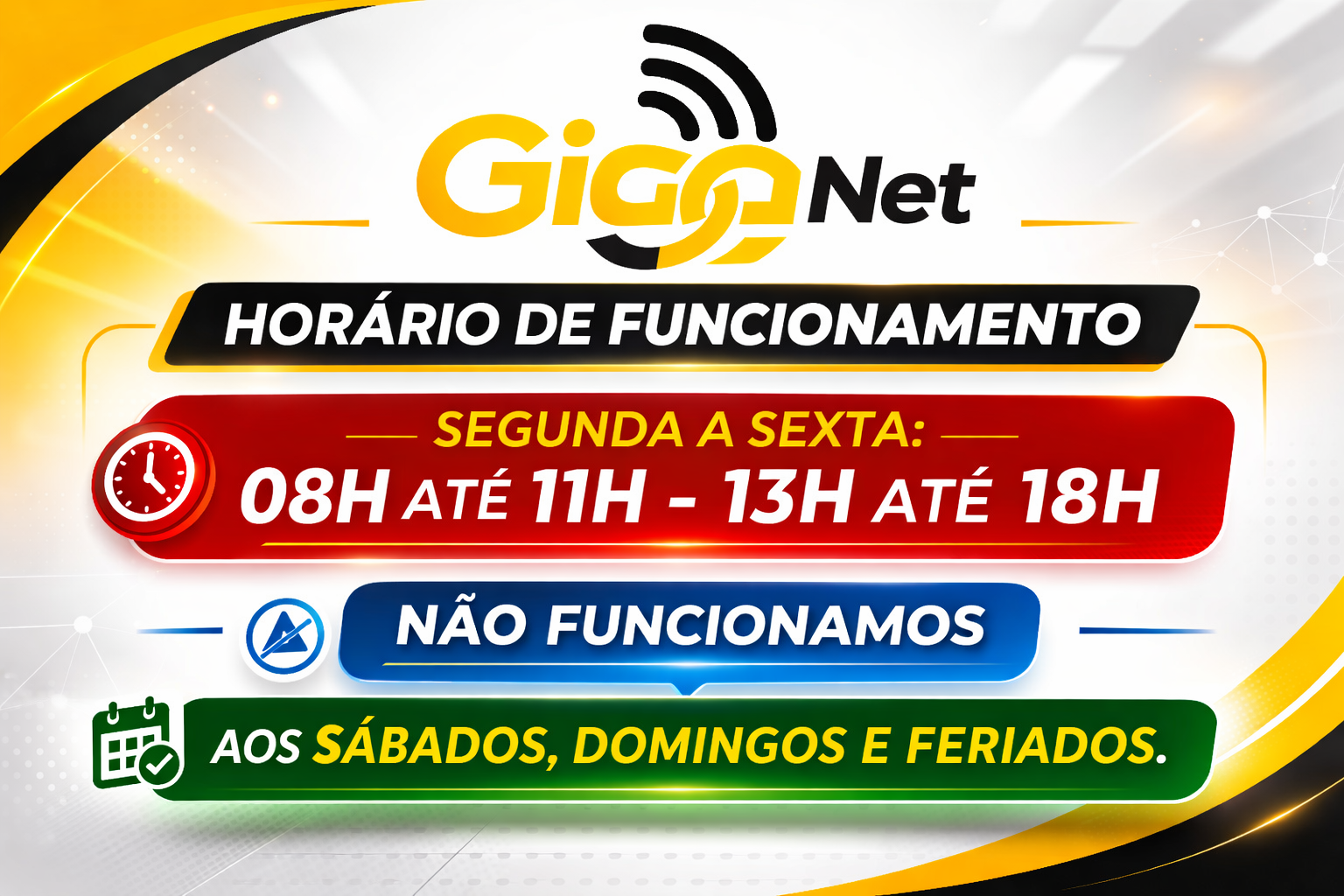 GigaNet — Internet fibra rural